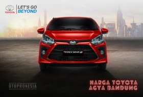Harga Toyota Agya Bandung OTR terbaru, info promo diskon DP kredit & cicilan murah dealer Toyota di daerah Bandung.