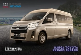 Info Update Harga Toyota Hiace Premio Subang OTR Terbaru
