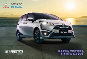 Info Update Harga Toyota Sienta Garut OTR Terbaru